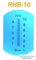 LABORNITE RHB-10ATC Industrierefraktometer 0–10 % Brix