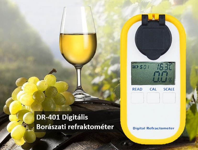 DR-401 digitales Weinbau-Refraktometer