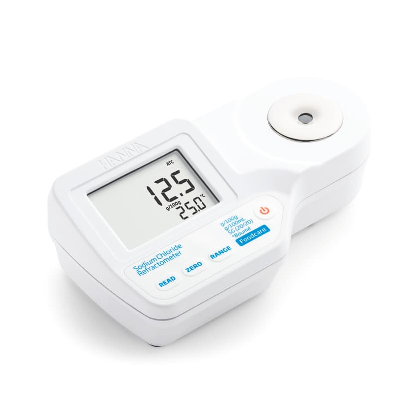 Hanna HI96821 – NaCl-Refraktometer – Modellillustration des Herstellers
